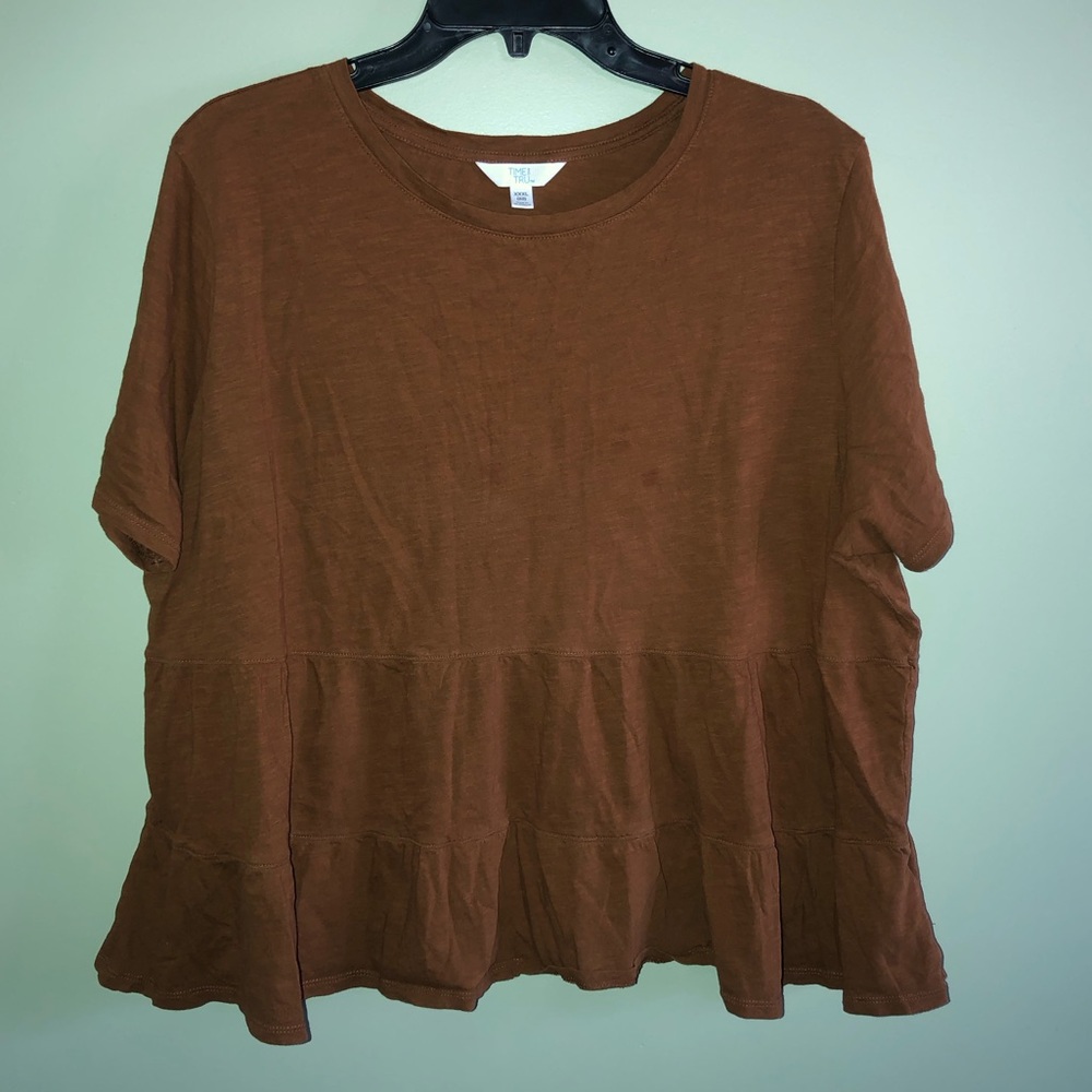 Brown shirt